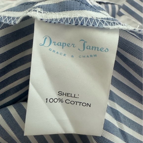 Draper James Striped Mini Dress with Ruffle Detail - Picture 11 of 11